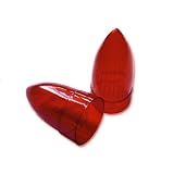 1959 Vintage Cadillac Tail Light Lens (Red) - Pair by Cadillac King