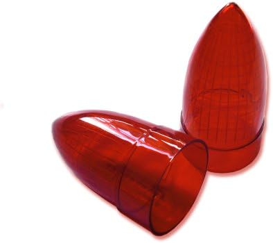 1959 Vintage Cadillac Tail Light Lens (Red) - Pair
