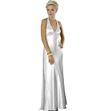 Satin Evening Dress - Prom Dress, Party, Formal Gown by Sean Collection (70167) White