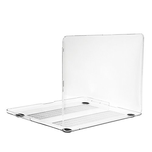 TOP CASE Clear Crystal Hard Case for Apple MacBook Pro 13.3-Inch Retina Display (A1425 and A1502) with Mousepad