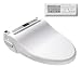 Clean Sense Bidet Elongated White 1500R-EW Electronic Toilet Seat Remote Control Air Dry