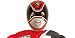 Power Ranger Maske in rot (StaKi 9/4)