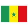 Senegal 3ft x 5ft Nylon Flag
