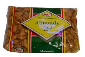 Almonds (ziyad) 12oz by parthenonfoods.com