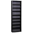 Double-Wide Media Tower - Black