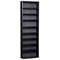 Double-Wide Media Tower - Black