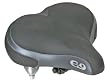 Sunlite Cloud-9 Bicycle Suspension Cruiser Saddle, Cruiser Gel, Tri-color Black