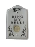 Ring My Bell ! Ceramic Doorbell Cover with Illuminated Doorbell