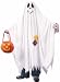Friendly Ghost Ghoul Child Halloween Costume sz Medium 8-10
