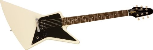 Gibson Explorer Melody Maker Electric Guitar, Satin White