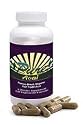 2 bottles, 100% Organic PURE ACAI Sambazon Pure Freeze Dried Fruit Berry, (120 Capsules ea bottle)