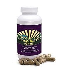 Pure Amazon Acai Berry 500mg 120 Capsules - Super Food Potent Health Dietary and Weight Loss Supplement (European Best Seller)