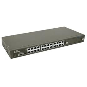 D-Link DES-3226 24-Port 10/100 Managed Switch, SNMP, 2 Port optional Gigabit module