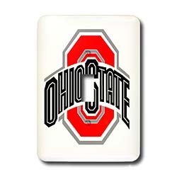 Ohio State University - Ohio State University logo - Light Switch Covers - single toggle switch