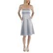 Merona&reg; Collection Strapless Lace Party Dress - Millstone Gray