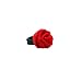 Ring: Felt Red Rose