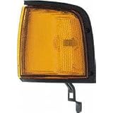 91-97 ISUZU RODEO CORNER LIGHT LH (DRIVER SIDE) SUV, Black Trim (1991 91 1992 92 1993... by Parts Train