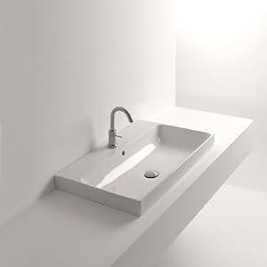 Normal Wall Mounted Vessel Bathroom Sink   Amazon.com