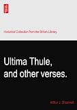 Ultima Thule, and other verses.