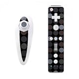Nintendo Wii Skins Nunchuk - Grey Dots