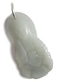 Kwan Yin Quan Good Luck Talisman Crystal Pendant In Amazonite