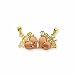 Two Tone Break apart Mother / Daughter Charm
