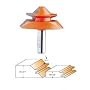 CMT 855.504.11 Baby Lock Miter Router Bit 1/2-Inch Shank, 2-Inch Cutting Diameter, 7/8-Inch Cutting Length, 45 Degree Cutting Angle