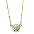 Designer Style Diamond Solitaire Necklace