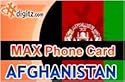 Afghanistan prepaid phone card