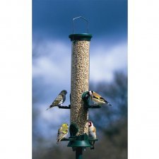 CJWildlife Metal Seed Feeder medium - green