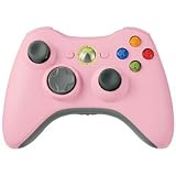 Microsoft Pink Wireless Controller Xbox 360