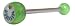 Green Virgin Tounge Barbell