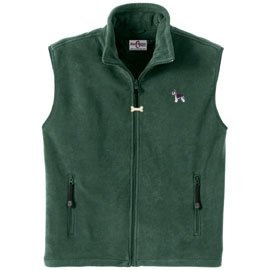 Men's Lined Schnauzer Fleece Vest