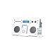 Tivoli iYiYi High-Fidelity AM/FM Stereo System with Alarm Clock and iPod Dock (White/Silver)