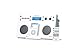 Tivoli Iyiyi High-fidelity Am/fm Stereo System With Alarm Clock And Ipod Dock (white/silver) Image #1 Tivoli Iyiyi High-fidelity Am/fm Stereo System With Alarm Clock And Ipod Dock (white/silver) Image #1