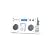 Tivoli iYiYi High-Fidelity AM/FM Stereo System with Alarm Clock and iPod Dock (White/Silver)