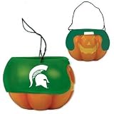 Michigan State Halloween Pumpkin Bucket