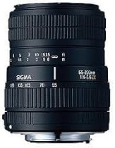 Sigma 55-200mm AF F4-5.6 DC Digital Lens for Canon AF Mount