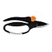 Fiskars 9111 Loop Handle Bypass Pruner with Carabiner Clip