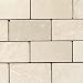 Crema Marfil 3x6" Subway Marble Tile Tumbled and Honed
