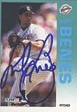 Andy Benes, San Diego Padres, 1992 Fleer Autographed Card
