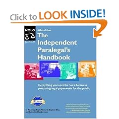 Independent Paralegal's Handbook: How to Provide Legal Services Without Becoming a Lawyer
