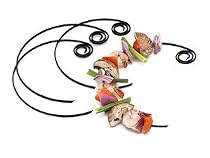 Charcoal Companion Circle Kabob Skewers, Set of 4