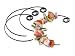 Charcoal Companion Circle Kabob Skewers, Set of 4