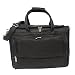 Leather Computer Carry-All Bag - Black (Black) (15H x 10W x 18L)