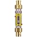 Hedland H624-604 EZ-View Flow Meter With Sensor, Polysulfone, For Use With Water, 0.5 - 4 gpm Flow Range, 1/2" NPT Female