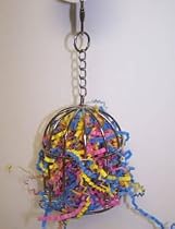 Super Bird Creations Stainless Steel Treat Cage Mini Bird Toy