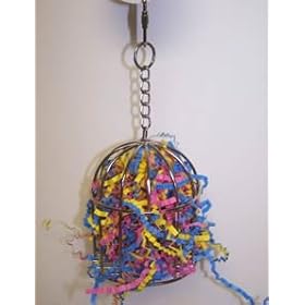 Super Bird Creations Stainless Steel Treat Cage Mini Bird Toy