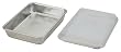 Nordic Ware 3 Piece Baker's Quarter Sheet and Cake Pan Combo Pack with Lid