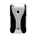 CaseCrown iPhone 3G 3GS EXO Polycarbonate Slim Fit Case (Silver/Black)